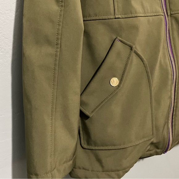 MICHAEL KORS WOMENS JACKET.COLOR OLIVE LIGHTWEIGHT - Picture 10 of 16